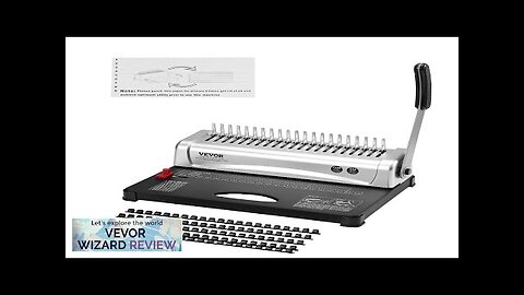 VEVOR Binding Machine Comb Binding Machine 21-Holes Binding 450 Sheets Book Binder Review