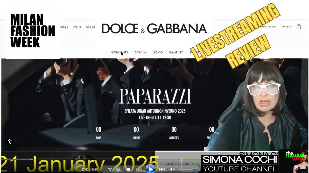 Dolce & Gabbana's Milan Fashion Week Show Men | Paparazzi Runway Digital Review by Simona Cochi