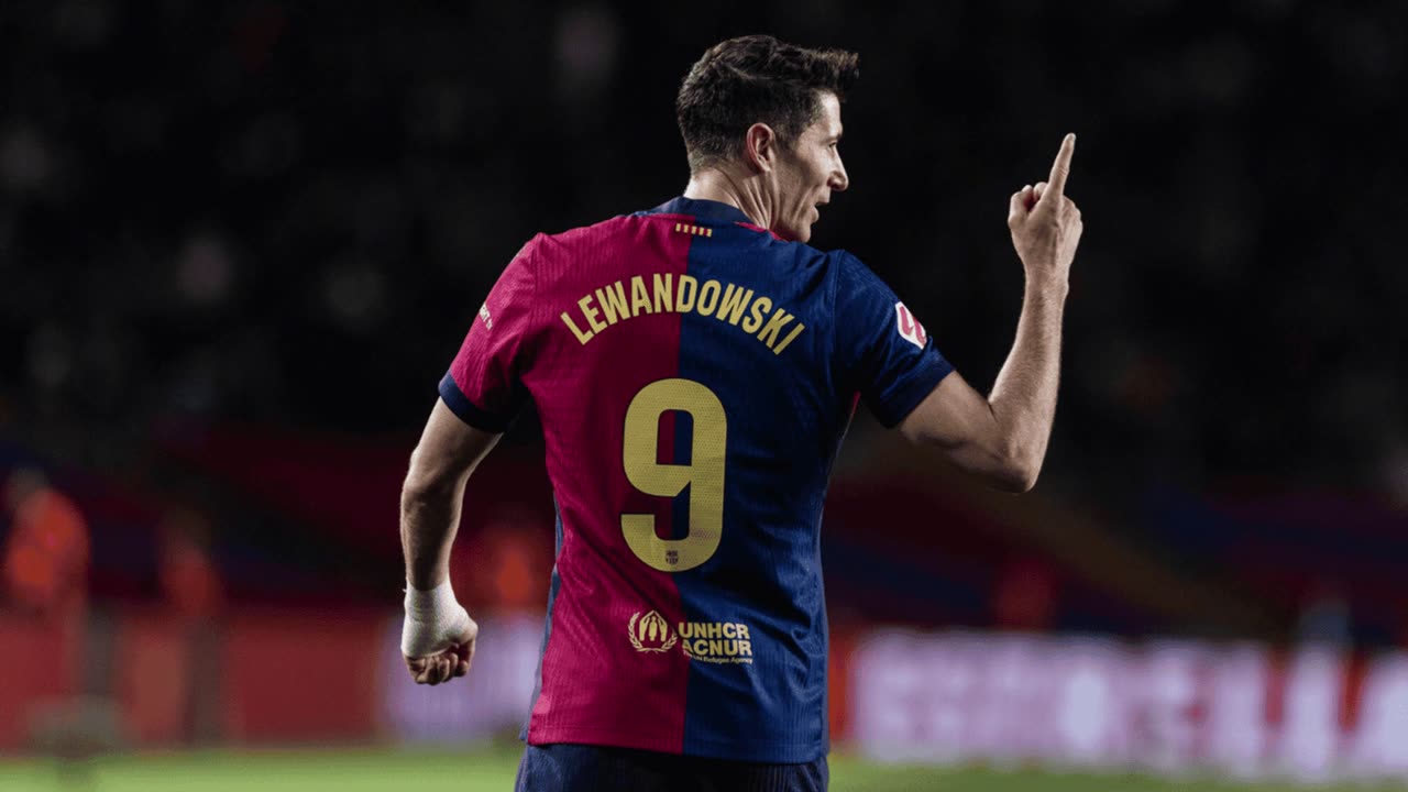 Lewandowski pobił rekord Ronaldinho w meczu z Osasuną!