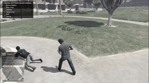 instant GTA5 frappé un innocent parceque tu as tes nerfs