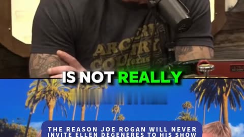 The Reason Joe Rogan Will Never Invite Ellen DeGeneres to His Show