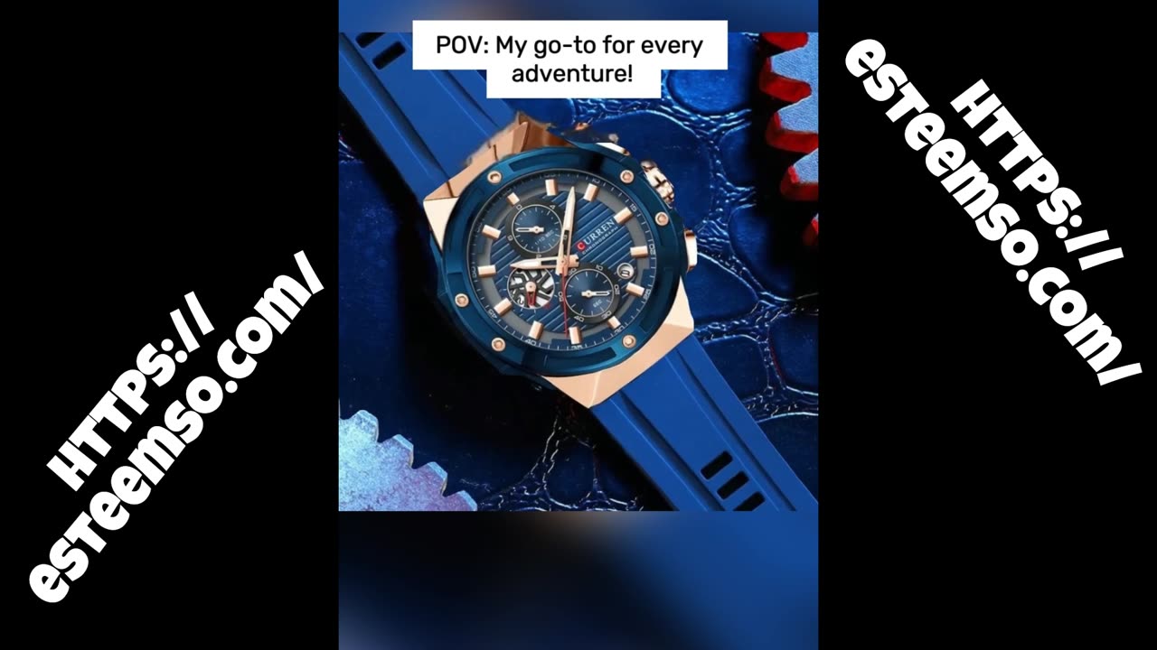 Chronograph Quartz Watch Sports Multifunctional