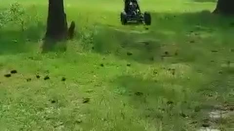 ATV Hood Surfing