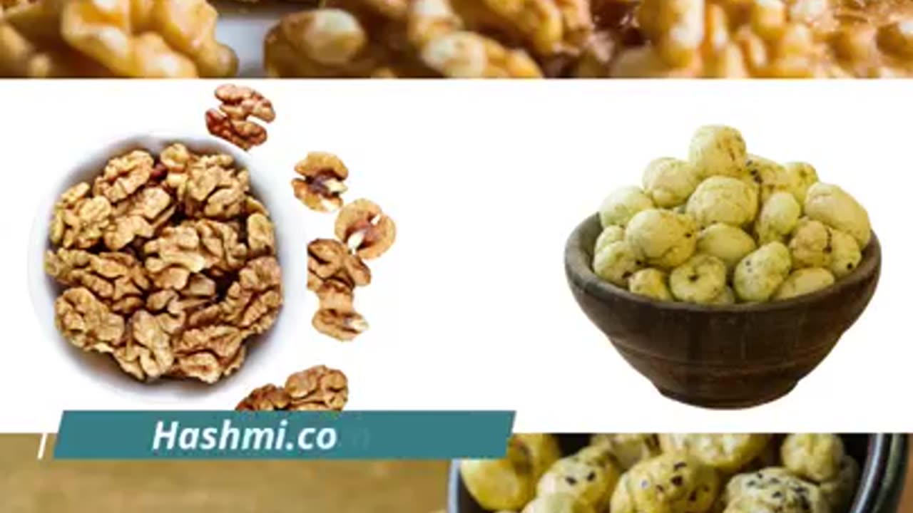 Benefits of Akhrot aur makhana