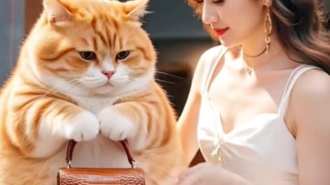 Catlovers catcooking aivideo aigenrator ,aiart ,catlover fyp funnycat funnyvideo viralvideo