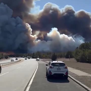 BREAKING_ Massive brush fire in New York