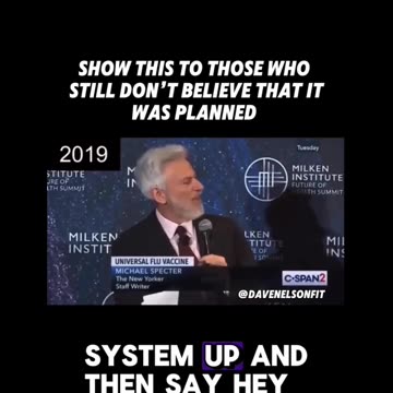 The Plandemic ... Opps -- Pandemic