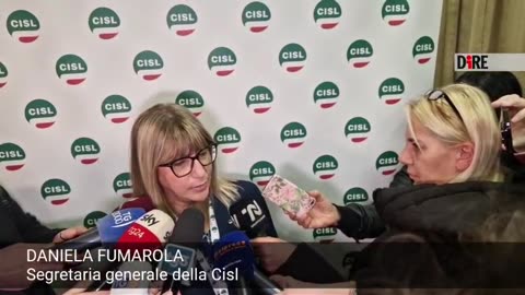 Roma - CISL. FUMAROLA: SERVE GRANDE ACCORDO TRA RIFORMISTI (12.02.25)