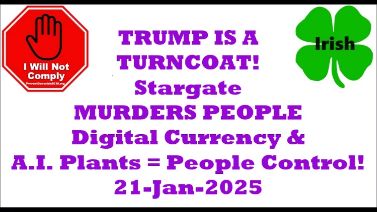 Trump is a Turncoat 22-Jan-2024