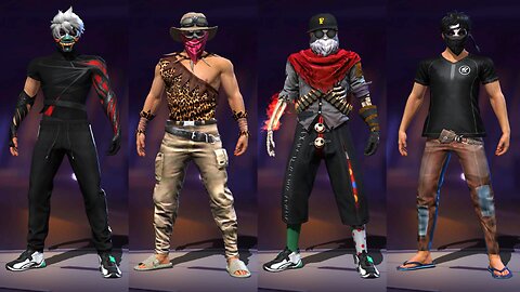 Free Fire skins that will make you look like a real professional!