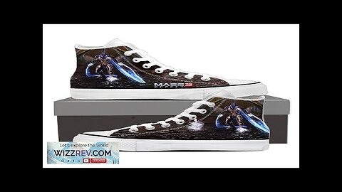 Mass Effect Dragoon Cerberus Unit Canvas High-Top Shoes Review