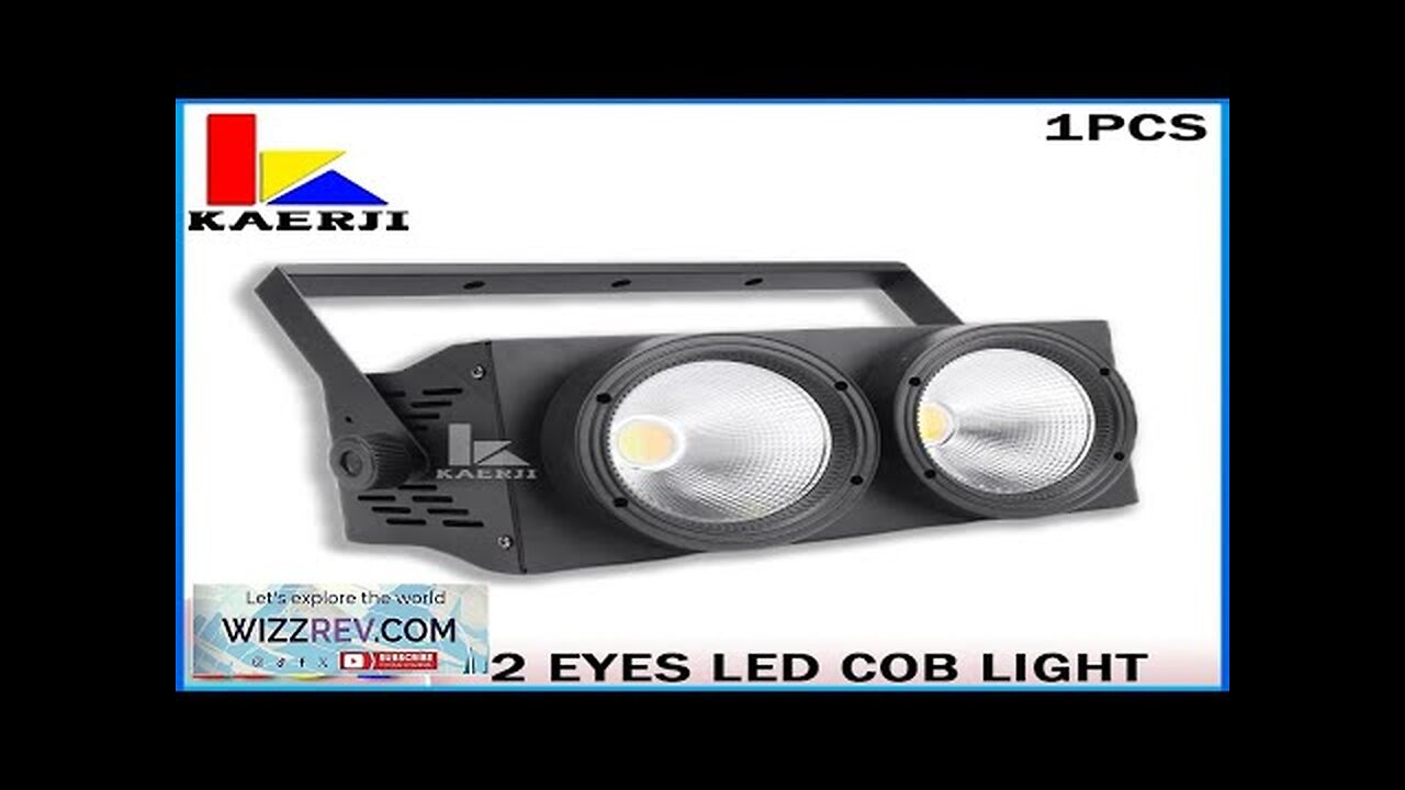 KAERJI NEW OF 1Pcs COB 2 Eyes 200W Par Stage Lights Fast Review