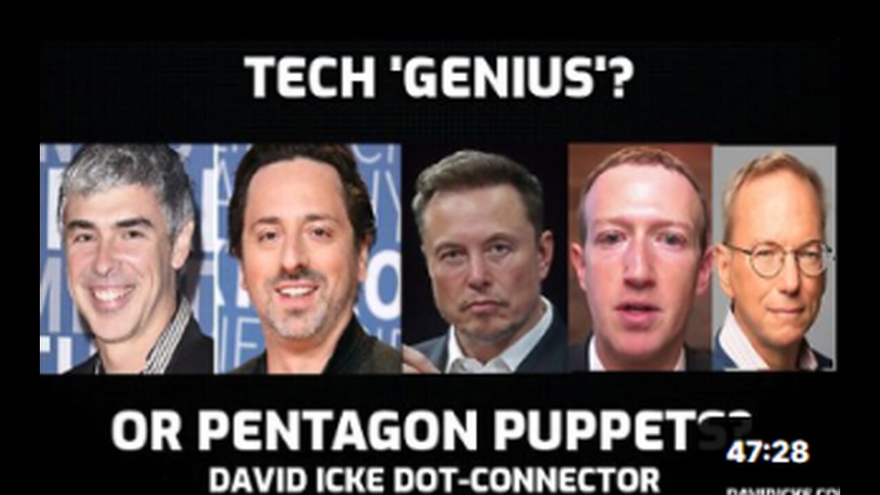 Tech Genius? Or Pentagon Puppets? - David Icke