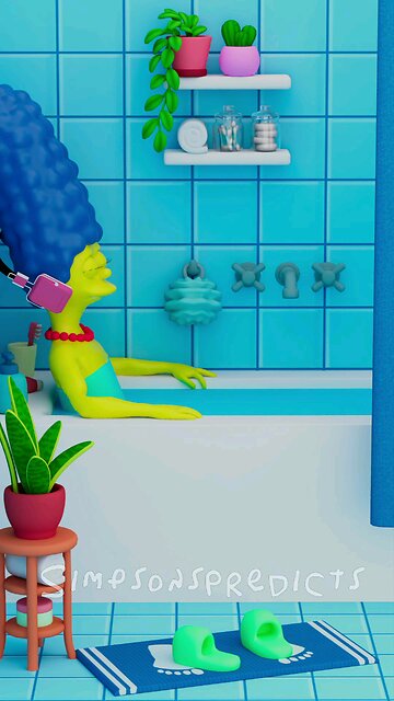 What the Heck Is Bart Doing Here? 🤯🛁😂