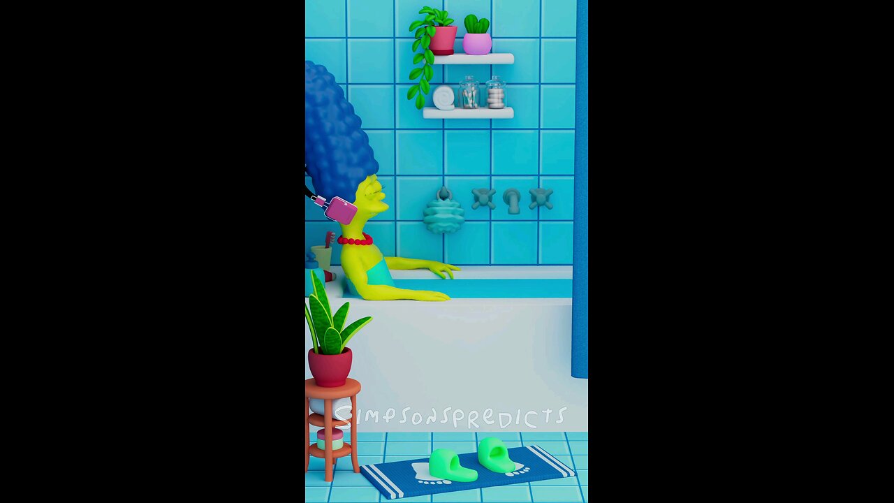 What the Heck Is Bart Doing Here? 🤯🛁😂