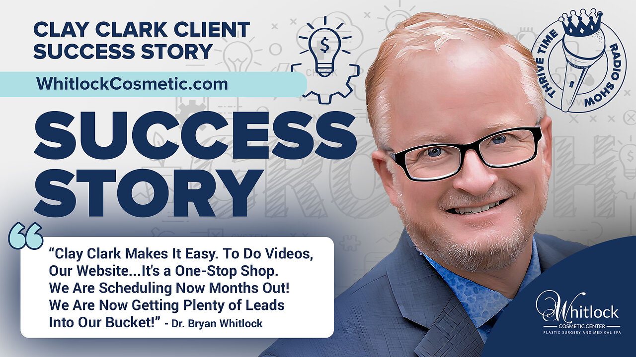 Clay Clark Client Testimonials | "Clay Clark Makes It Easy. To Do Videos, Our Website...It's a One-Stop Shop. We Are Scheduling Now Months Out! We Are Now Getting Plenty of Leads Into Our Bucket!" - Doctor Bryan Whitlock