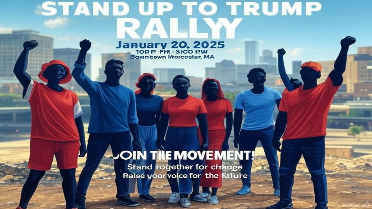 🚨 Stand Up to Trump Rally Posters Flooding Cities Nationwide! 👀 | What’s Going On?