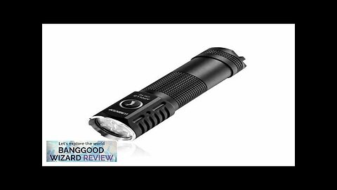 Lumintop Apollo 4 LED 1000 Lumen Compact EDC Flashlight 21700 Battery TYPE Review