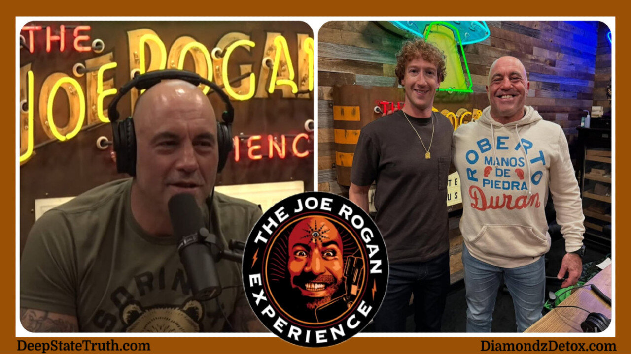 🎙️ ⭐ Joe Rogan and META's Mark Zuckerburg Have a Chat...