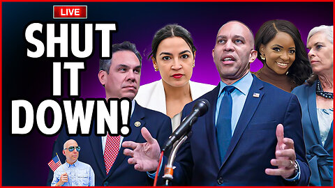 🔴 DEMOCRATS Vow to Shut Down the Government to STOP Trump!