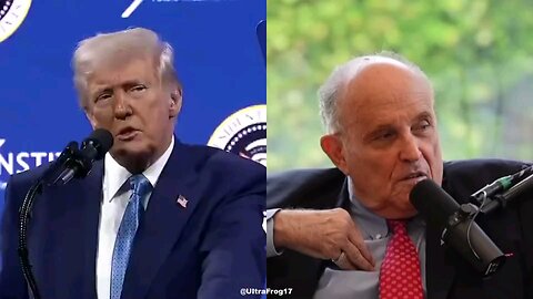 Trump And Rudy Giuliani-On Biden Being Blackmailed By Zelensky