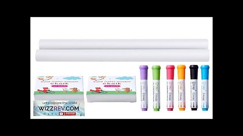 VEVOR Easel Accessory Set Chalk & Markers & Paper Rolls 32PCS Review