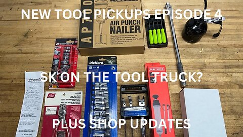 New Tool Pickups | Episode 4 | Vintage SK, Diehard & Lisle.