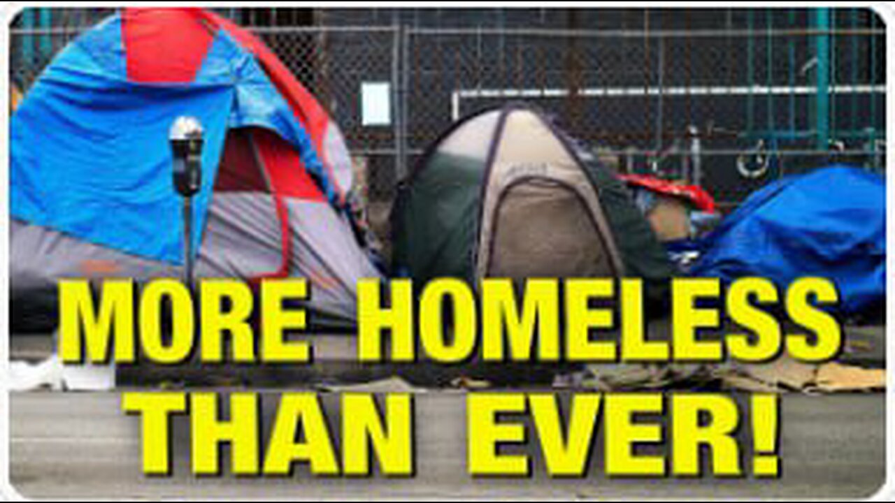 Homelessness In The USA STILL Skyrocketing