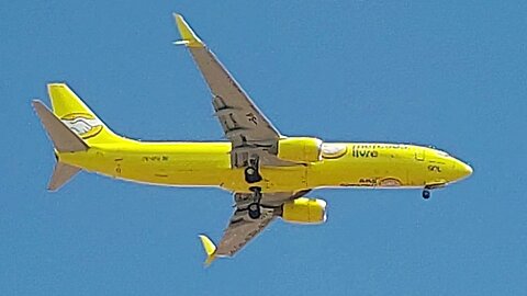 Boeing 737-800F PS-GFG coming from Recife to Fortaleza