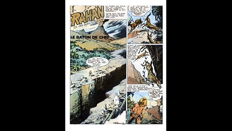 Rahan. Episode 138. By Roger Lecureux. The Baton of the Chief. A Puke(TM) Comic.