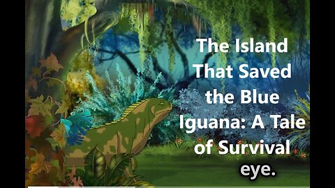 The Island That Saved the Blue Iguana: A Tale of Survival