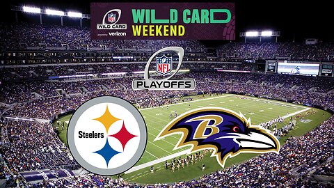 Steelers @ Ravens WILD CARD WEEKEND LIVE REACTION & COMMENTARY #nfl #steelers #ravens #wildcard