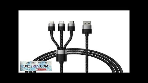 Baseus 3.5A USB-A to Micro/iP/Type-C Cable Fast Charging Data Transmission Tinned Copper Review