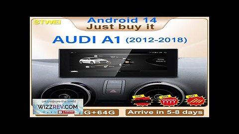 Factory Price 8.8" 8 Core Android14 Apple Carplay For 13-18 Year AUDI Review