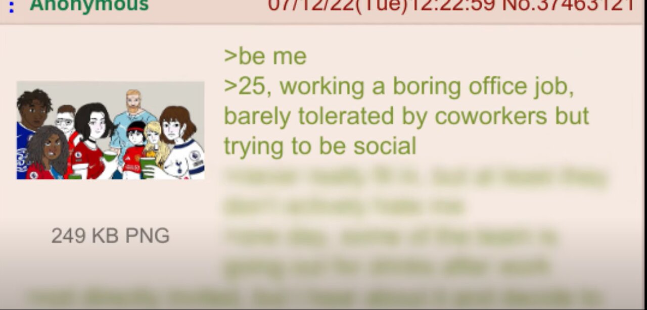 Anon Is a Social Outcast - 4Chan Greentext Story