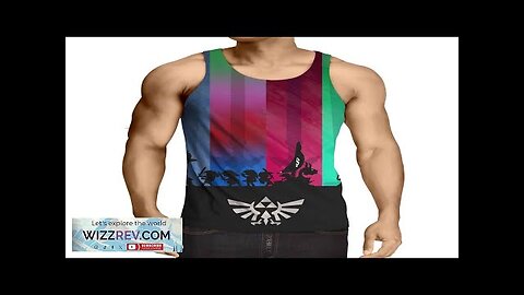 The Legend Of Zelda Cool Shadow Of The Characters Tank Top Review