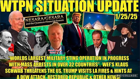 WTPN ~ Judy Byington ~ Situation Update ~1-25-25 ~ Trump Return ~ Restored Republic via a GCR