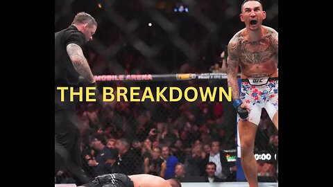 JUSTIN GAETHJE VS MAX HOLLOWAY BREAKDOWN