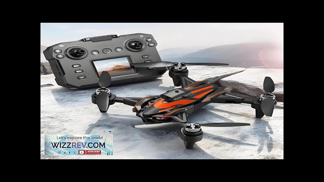 XKJ K12 MAX Three Camera WiFi FPV with LCD Screen Controller Servo Review