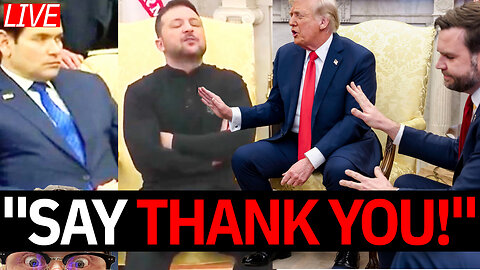 🚨 "Say Thank YOU!" Trump JD VANCE Zelensky is Reality TV World War 3 Warnings & Global Fallout