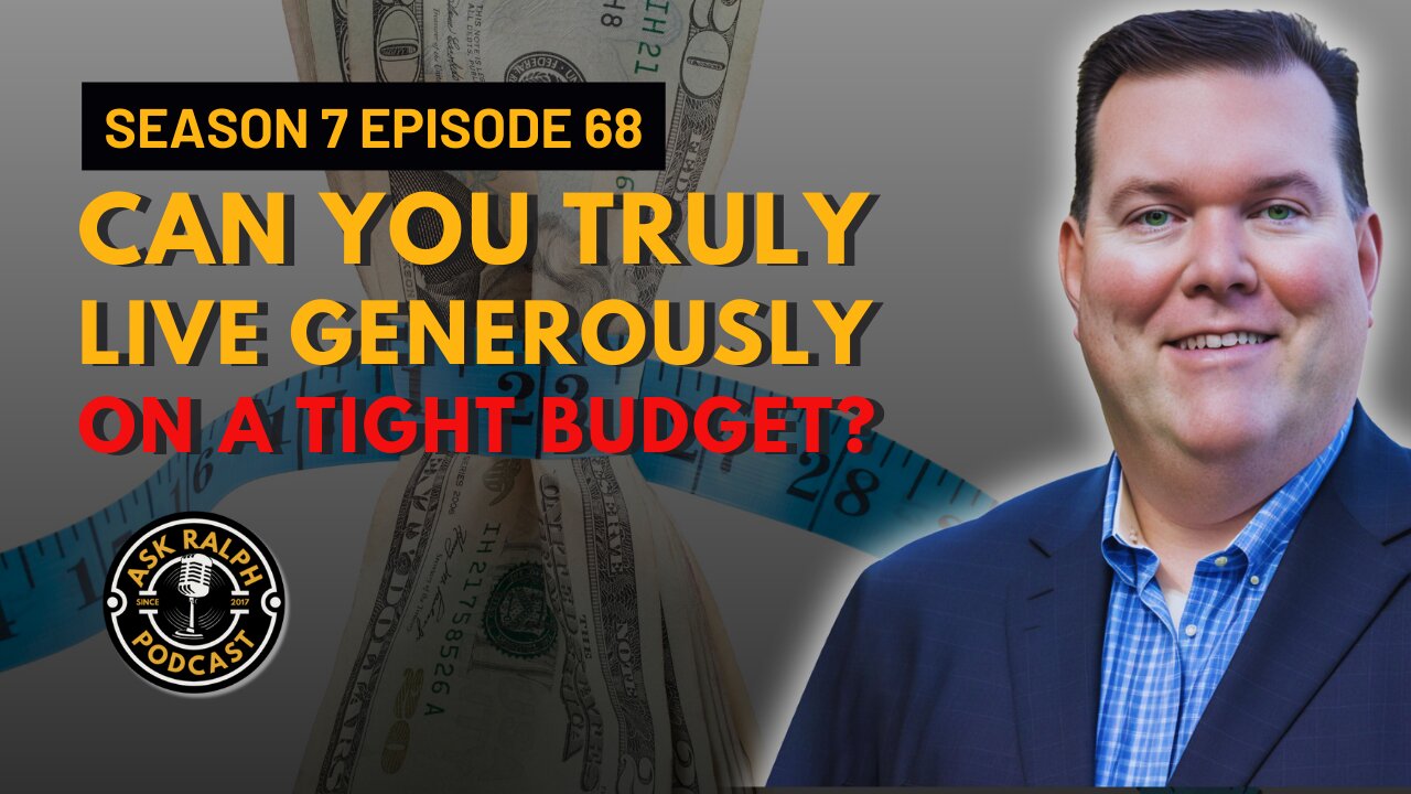 Can you truly live generously on a tight budget?