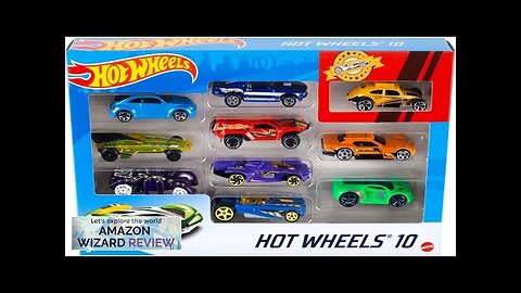 Hot Wheels Toy Cars & Trucks 10-Pack Set of 10 1:64 Scale Review