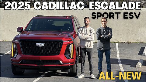 Refreshed 2025 CADILLAC ESCALADE SPORT ESV