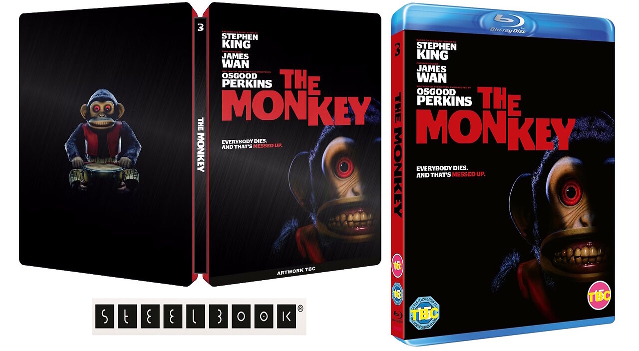 The Monkey [4K UHD SteelBook & Blu-ray & DVD Editions *Artwork TBC*]