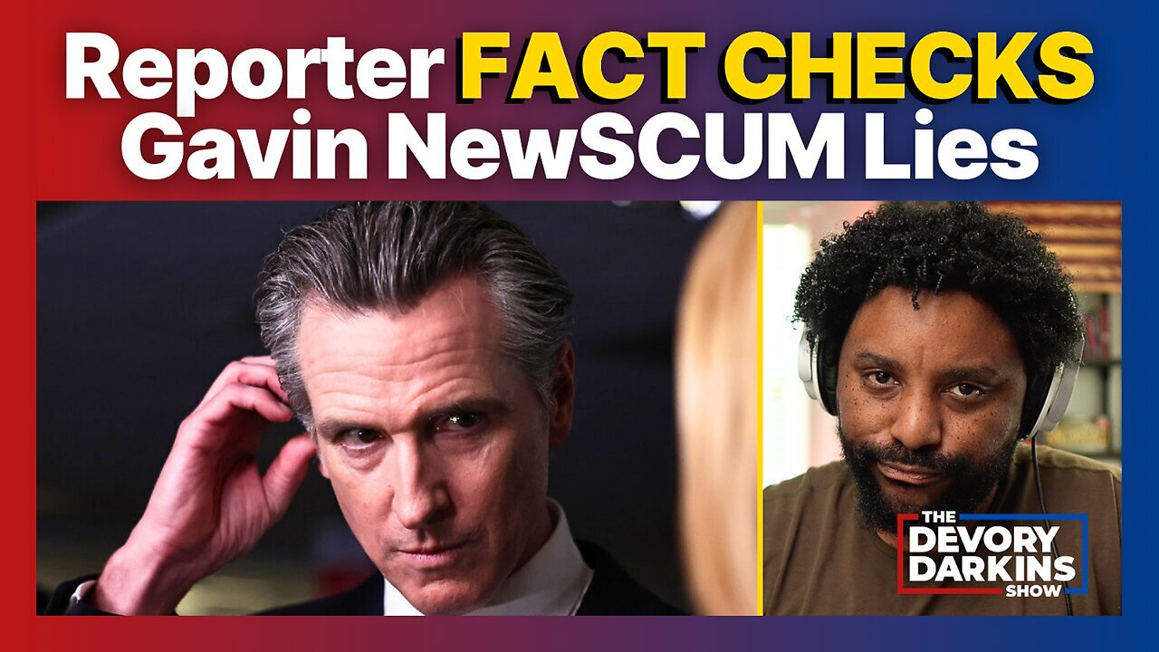 Gavin Newsom gets what he deserves after NBC Reporter FACT CHECKS His Lies