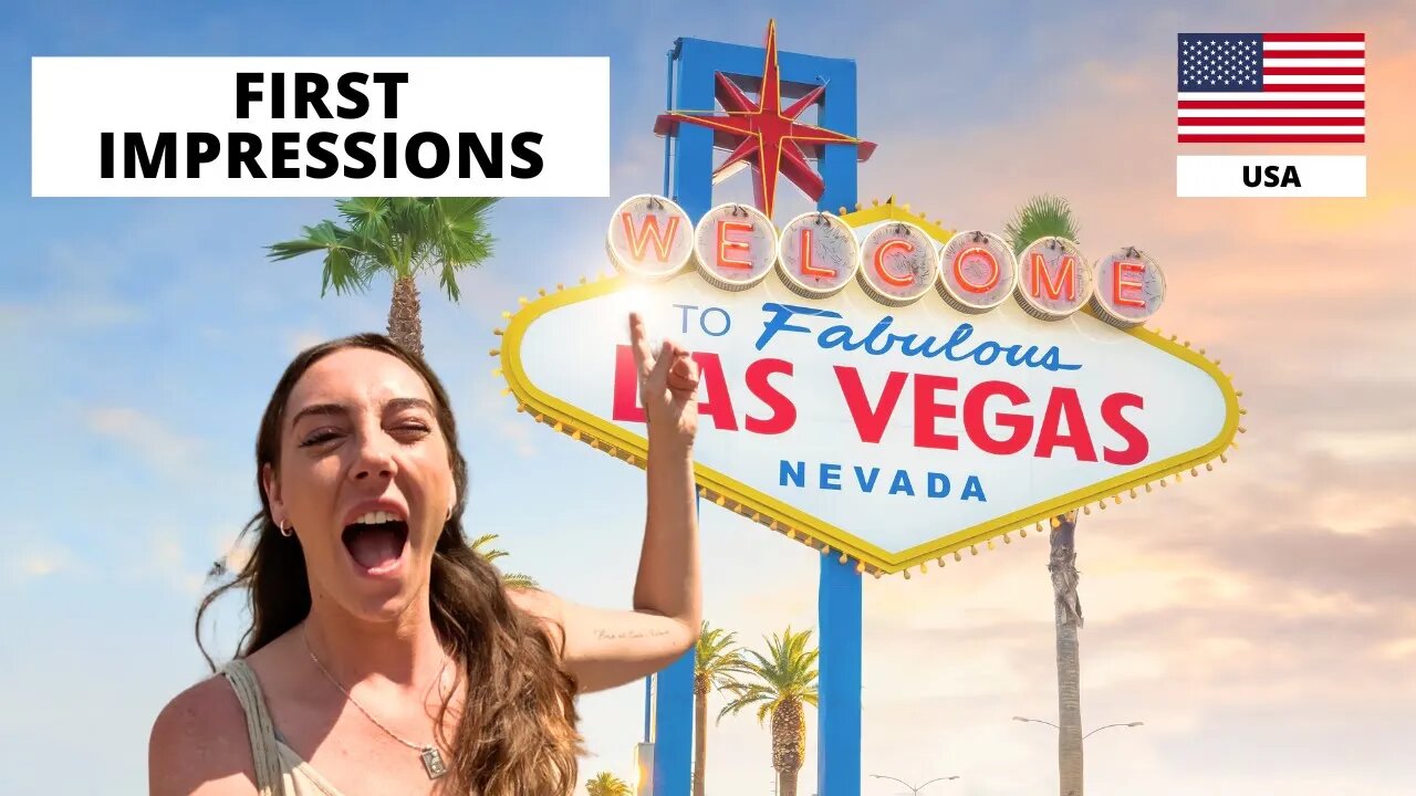 24 hours in LAS VEGAS CITY - Honest First Impressions