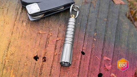 US made Titanium Key Chain Light - Prometheus Lights Beta