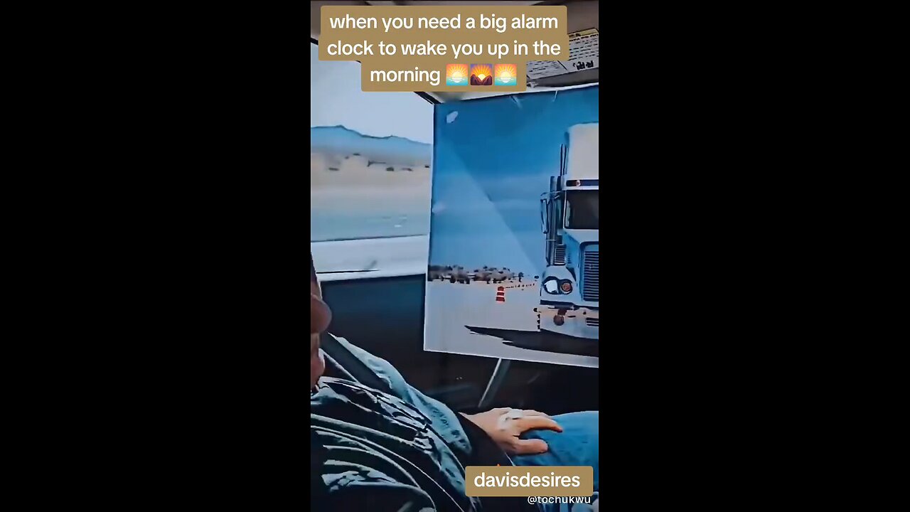 bigass alarm clock