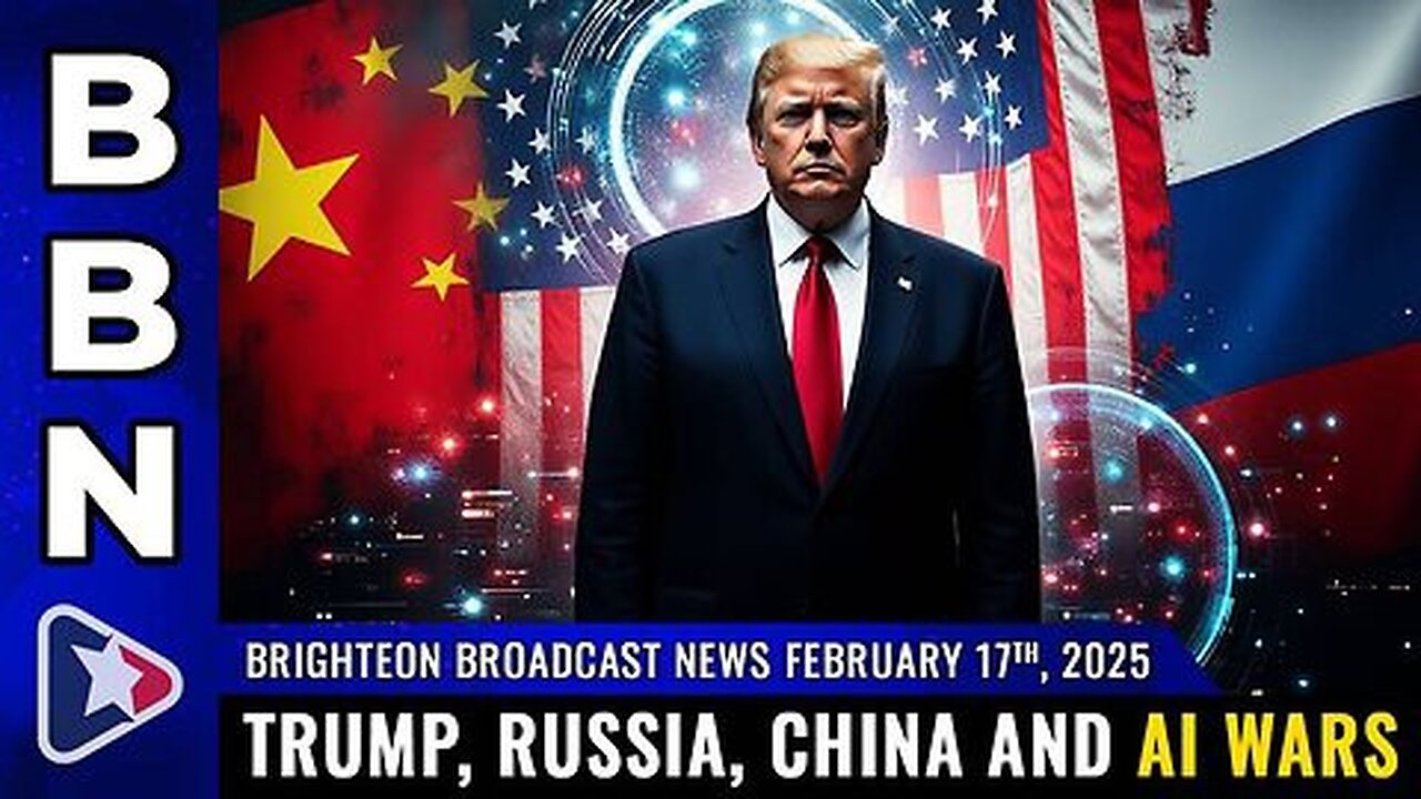 Trump, Russia, China and AI Wars.-- 02/18/25🎯🎯🎯