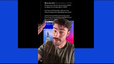 🔥VIRAL: Ian Carroll is COOKING‼️ He just ratioed Elon on this Isreal-pill🔥